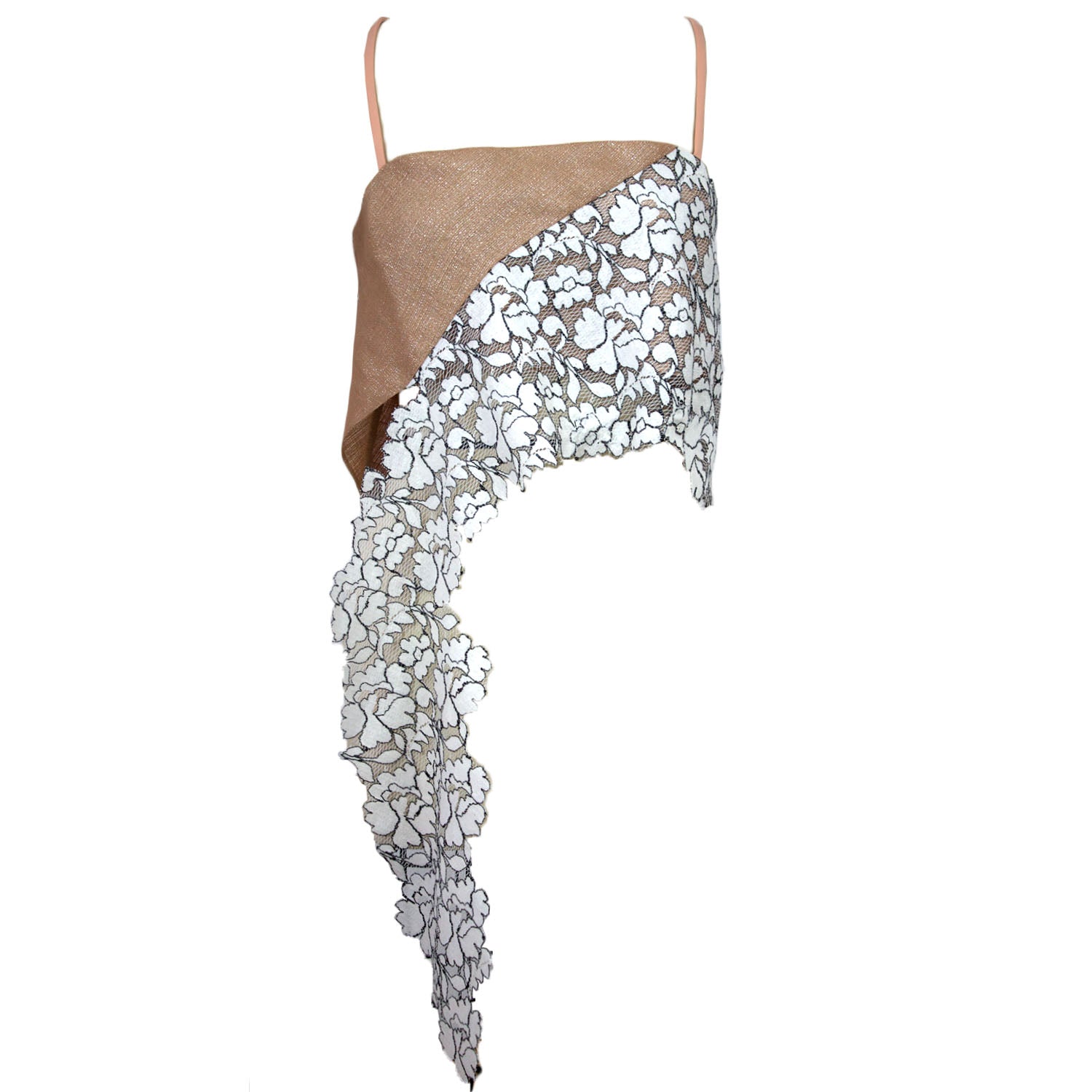 Blushing Casablanca Cowl Cami