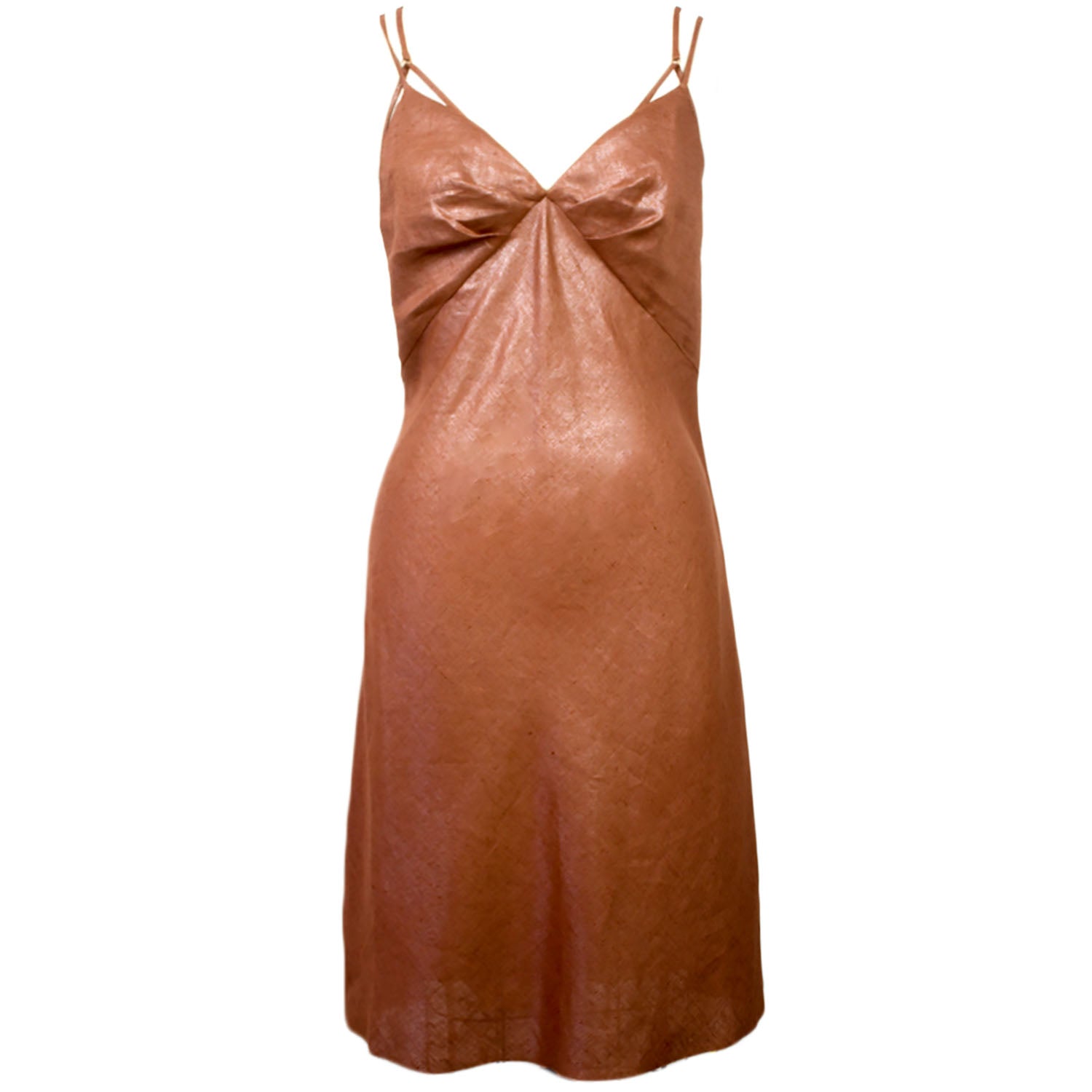 Enigma Metallic Dress