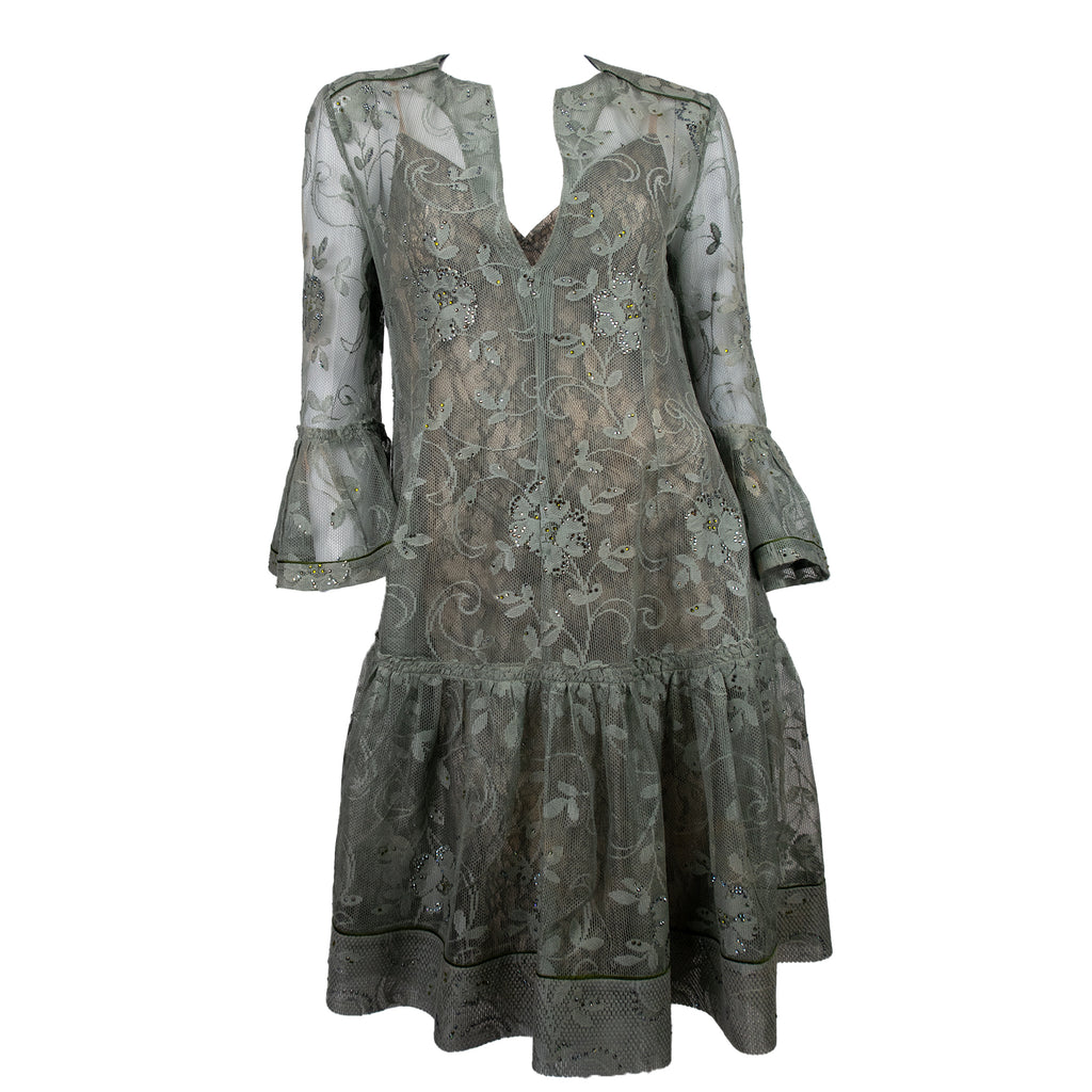 Swarovski Covered Jacaranda Dress