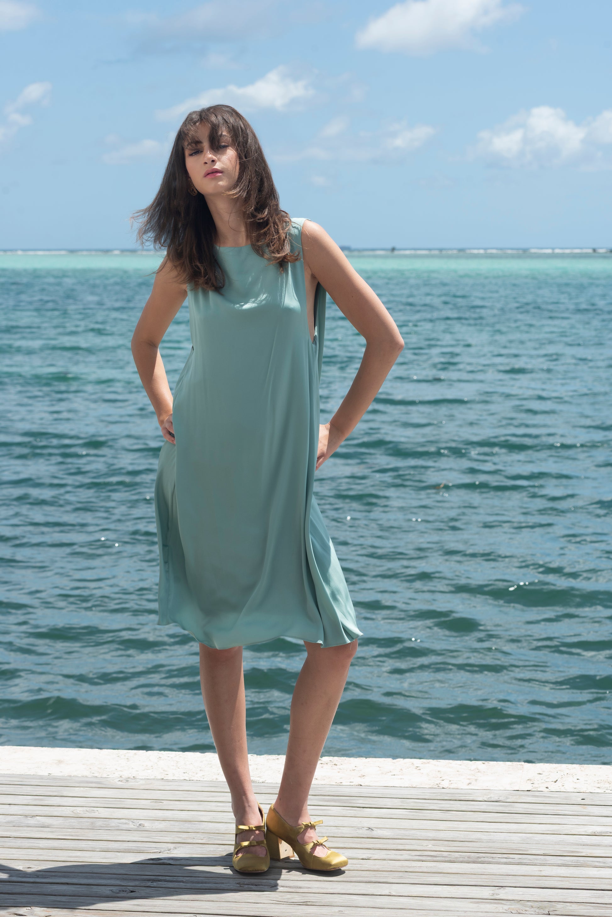 Seafoam Lucrezia Dress