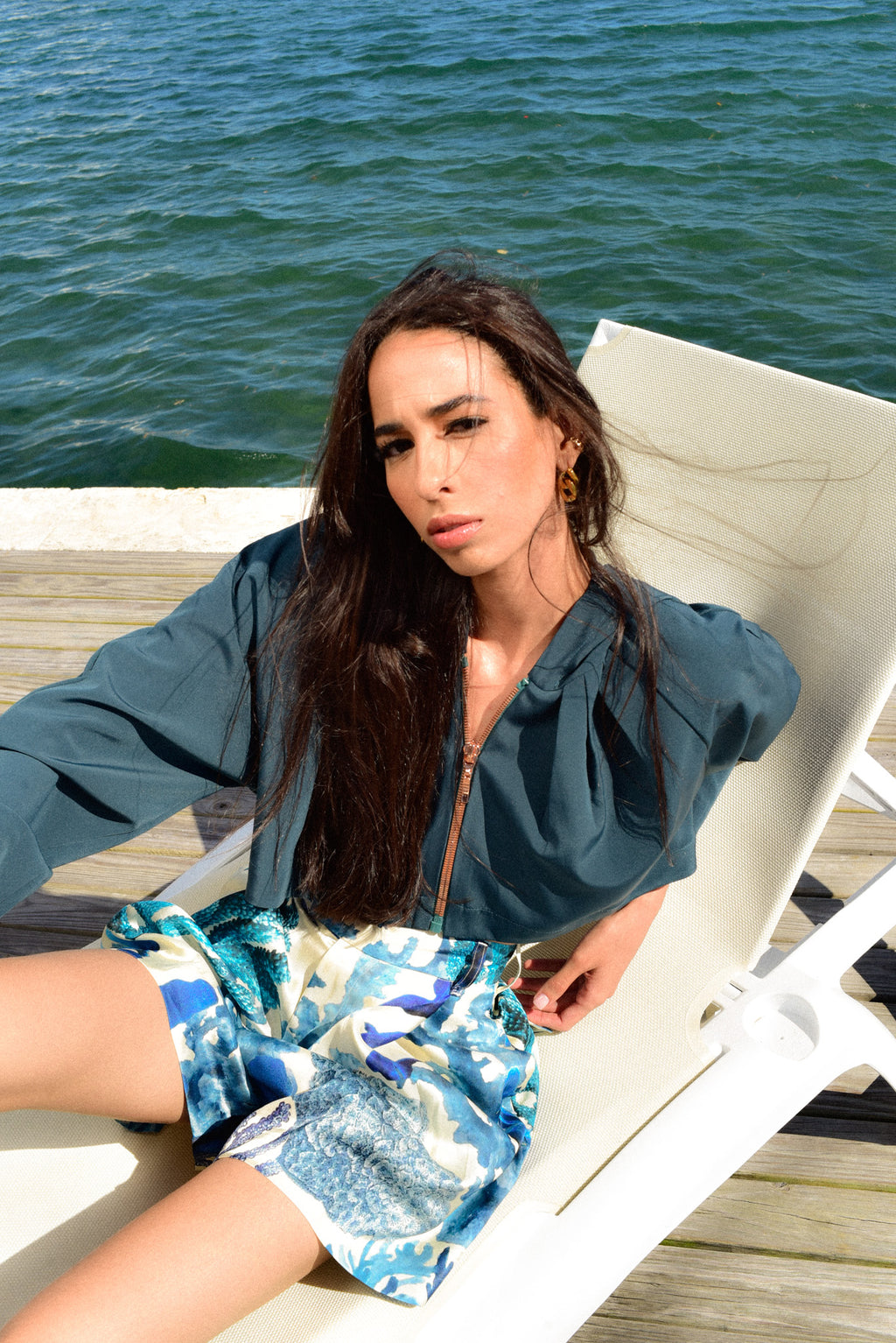 Blue Coral Shorts by hols.e