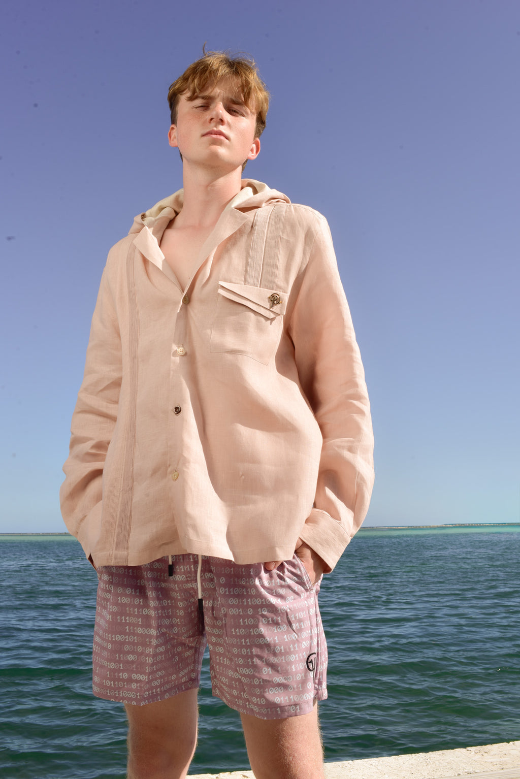 Binary Number Swim Shorts by hols.e