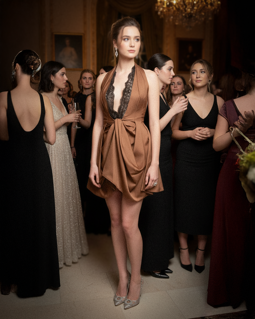 Brown Marilyn Dress