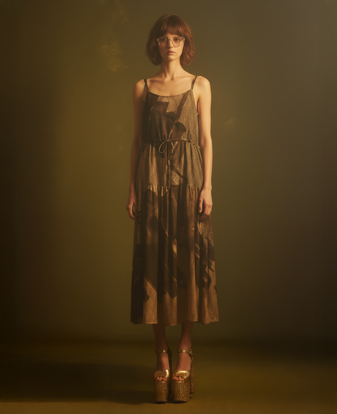 Silk Cotton Platano Dress