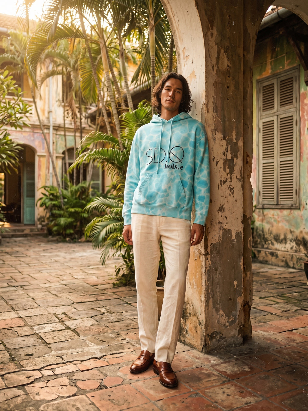 SD.Q Larimar Hoodie by hols.e