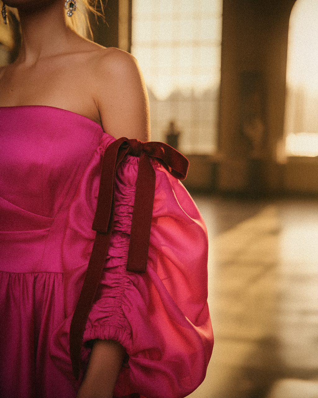 Fuchsia Pink Gazaar Dress