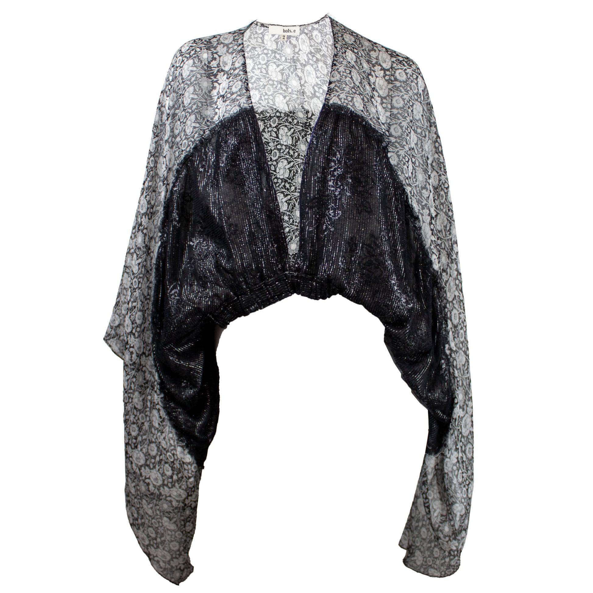 Silk Print Kimono